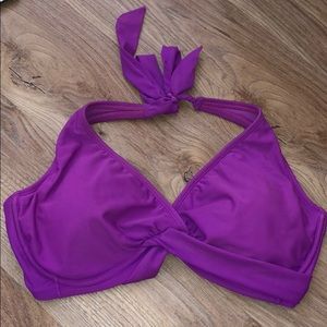 Athleta Purple Bikini Top